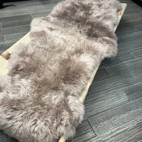 Double Sheepskin Rug - Taupe