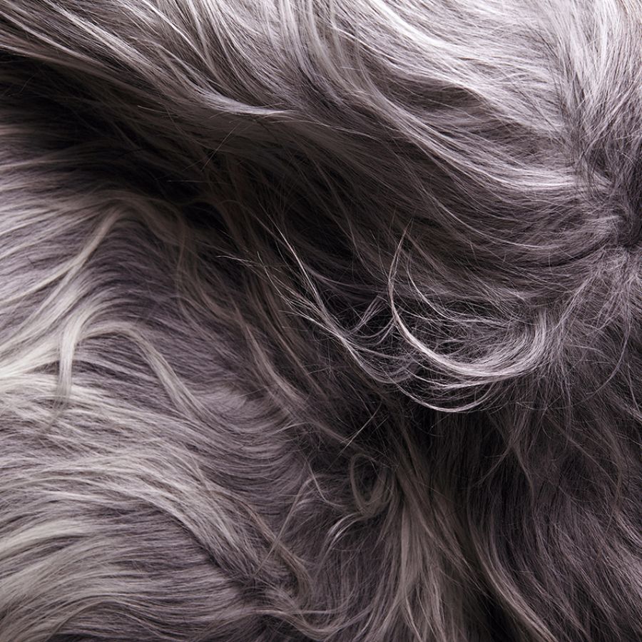 <p>Icelandic Sheepskin Fleece - Grey</p>
