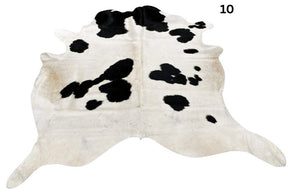 Cowhide Rug - Black White (Regular)
