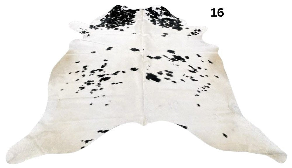 Natural Holstein Cowhide Rug - 16