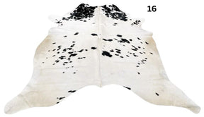 Cowhide Rug - Black White (Regular)