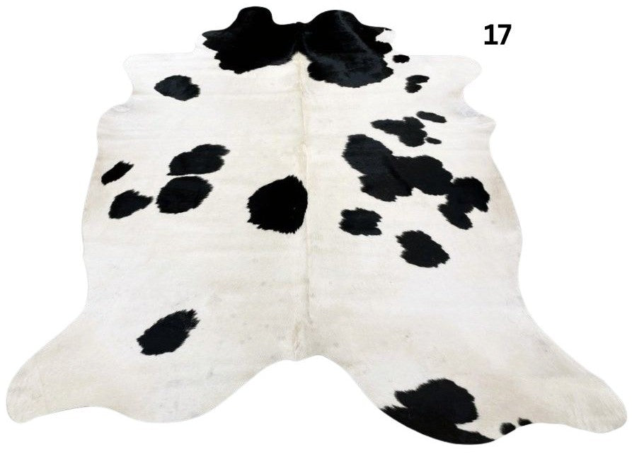 Natural Holstein Cowhide Rug - 17
