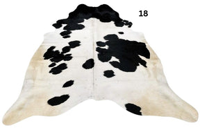 Cowhide Rug - Holstein Black & White (Regular) SALE
