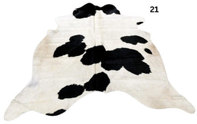 Cowhide Rug - Black White (Regular)