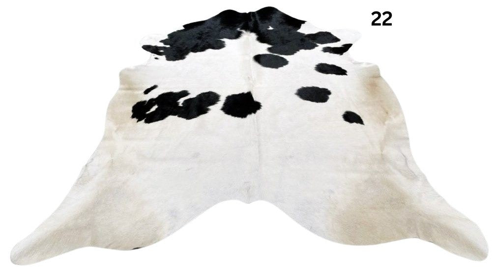 Cowhide Rug - Black White (Regular)