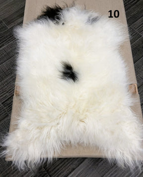 Icelandic Sheepskin Rug – Natural Mix | Long Wool Genuine Hide