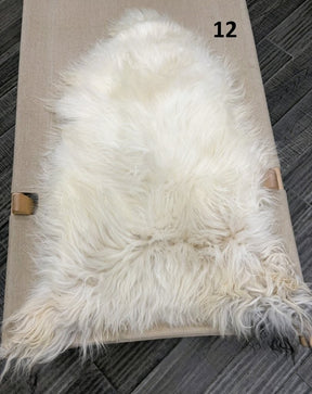 Icelandic Sheepskin Rug – Natural Mix | Long Wool Genuine Hide