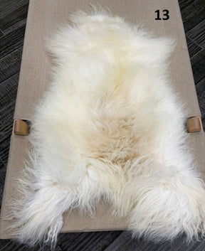Icelandic Sheepskin Rug – Natural Mix | Long Wool Genuine Hide