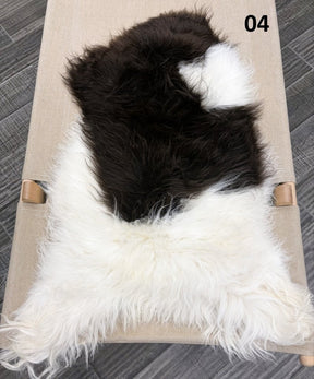 Icelandic Sheepskin Rug – Natural Mix | Long Wool Genuine Hide