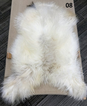 Icelandic Sheepskin Rug – Natural Mix | Long Wool Genuine Hide