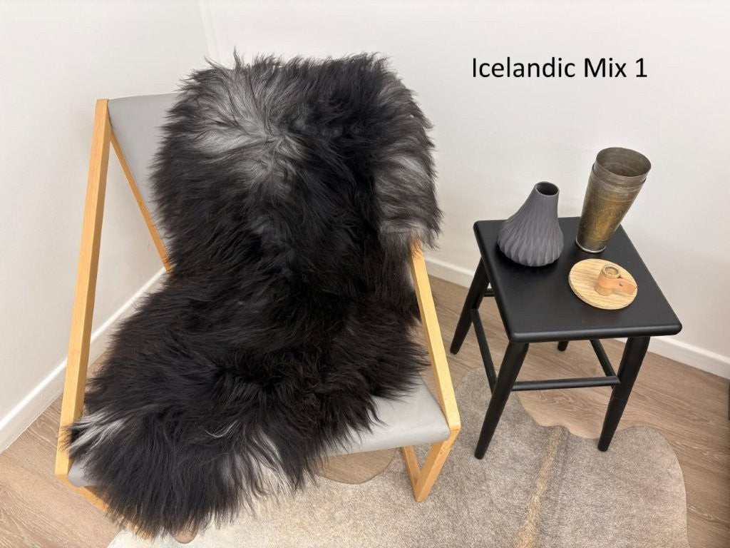 Icelandic Sheepskin Rug - Natural Mix