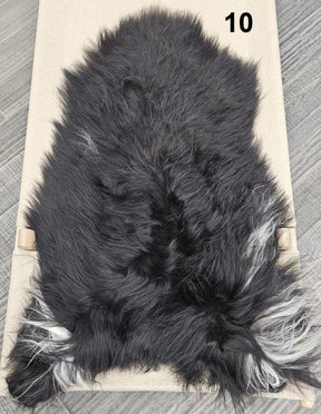 Icelandic Sheepskin Rug - Dark Brown/Black