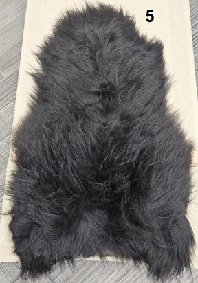 Icelandic Sheepskin Rug - Dark Brown/Black