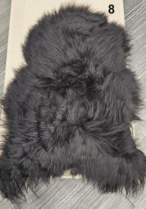 Icelandic Sheepskin Rug - Dark Brown/Black