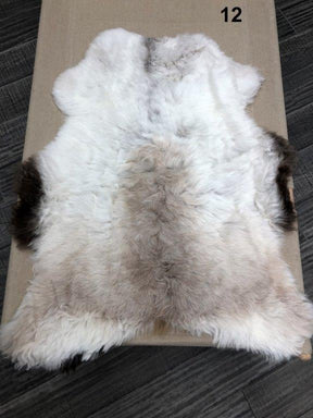 Icelandic Shorn Sheepskin Rug - Dark Edges