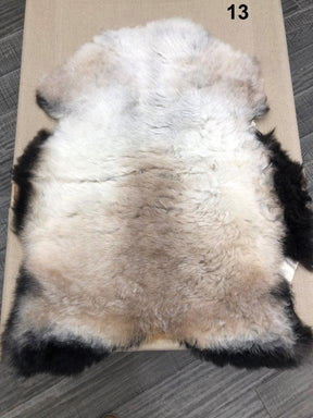 Icelandic Shorn Sheepskin Rug - Dark Edges