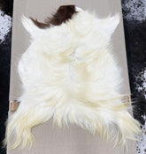 European Longhair Goat Hide Rug