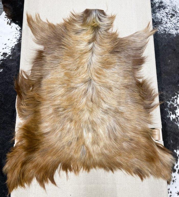 European Longhair Goat Hide Rug
