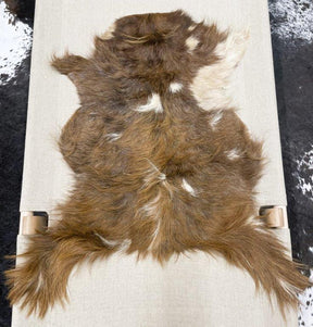 European Longhair Goat Hide Rug