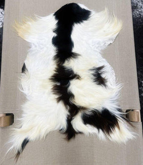 European Longhair Goat Hide Rug