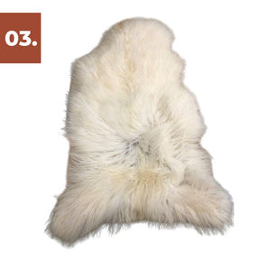 Sheepskin Rug - Natural Moorland