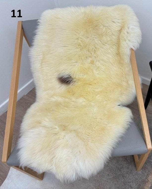 Sheepskin Rug - Natural Moorland - (last 1 in stock) Reduced price to clear