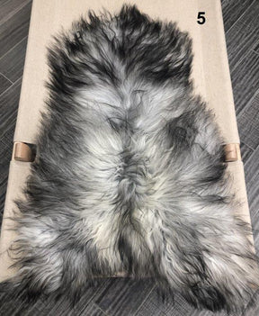 Icelandic Sheepskin Rug - Natural Grey