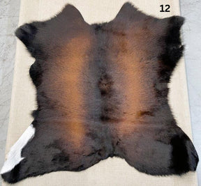 Calf Hide Rug - Reddish Brown