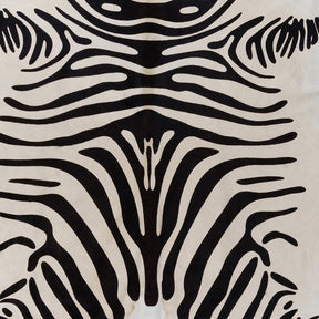 Cowhide Rug - Zebra Print (Regular)