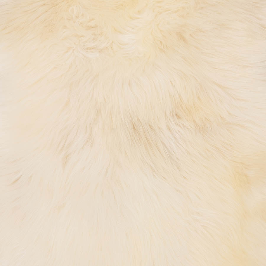 Jacob Sheepskin Fleece - Natural White