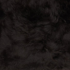 Shorn Icelandic Sheepskin Fleece - Black Brown