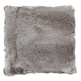 Rabbit Fur Pillow 40cm - Grey