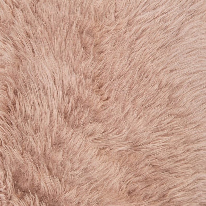 Soft Pink Sheepskin Rug New Zealand Hides of Excellence